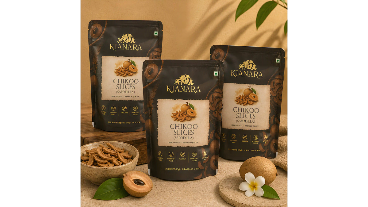 Chickoo Slices (Sapodilla)