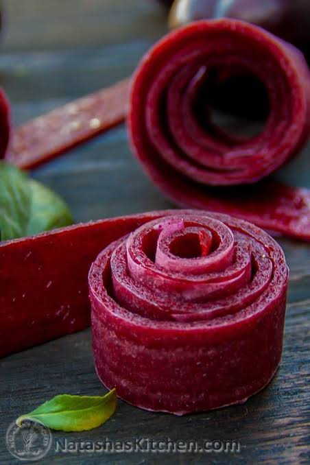 Black Plum Fruit Rolls
