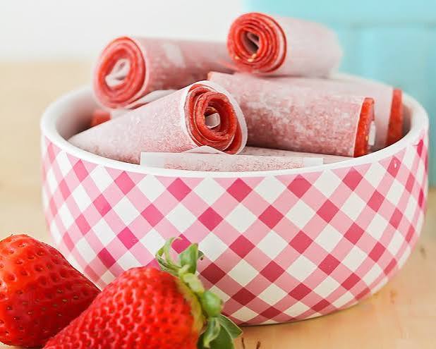 Strawberry Fruit Rolls