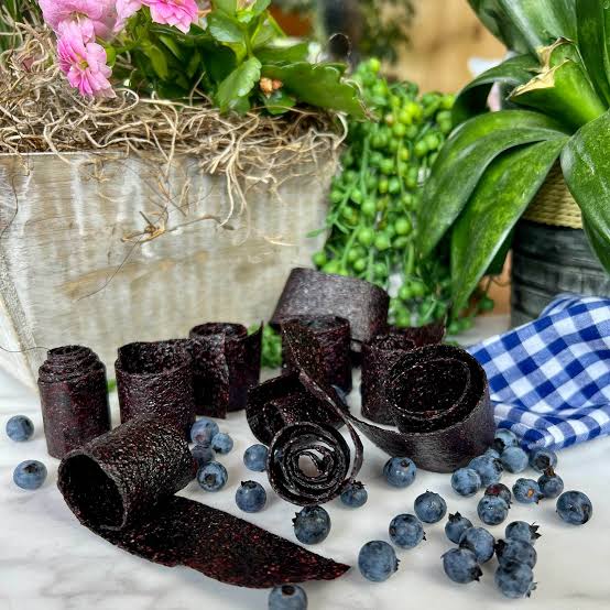 Blueberry Fruit Rolls